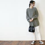 バルーン袖ゆるニット セーター 大きいサイズ | JungleJalopy | 詳細画像13
