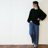 バルーン袖ゆるニット セーター 大きいサイズ | JungleJalopy | 詳細画像15