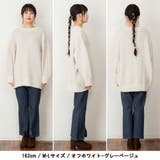 【M-L・LL-3L】バーズアイダブルジャガードクルーネックセーター | JungleJalopy | 詳細画像16