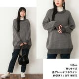 【M-L・LL-3L】バーズアイダブルジャガードクルーネックセーター | JungleJalopy | 詳細画像3