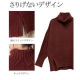 【M-L・LL-3L】オフネックサイドスリットセーター | JungleJalopy | 詳細画像11