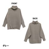 【M-L・LL-3L】オフネックサイドスリットセーター | JungleJalopy | 詳細画像17