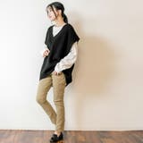 フロントジッパーツイルスキニーパンツ スリム ゆったり | JungleJalopy | 詳細画像15