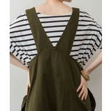 【M-L・LL-3L・4L-5L】アシメサスペンダーサロペットパンツ | JungleJalopy | 詳細画像11