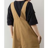 【M-L・LL-3L・4L-5L】アシメサスペンダーサロペットパンツ | JungleJalopy | 詳細画像15