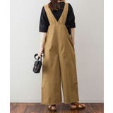 【M-L・LL-3L・4L-5L】アシメサスペンダーサロペットパンツ | JungleJalopy | 詳細画像17