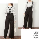 【M・L・LL・3L・4L】サスペンダー付きハイウェストツイルパンツ | JungleJalopy | 詳細画像2