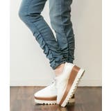 ウエストリブデニムパンツ デニムカーゴジョガーパンツ ストレッチ | JungleJalopy | 詳細画像12