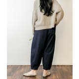 【M・LL・L・4L・3L】タック入りアラジンデニムパンツ | JungleJalopy | 詳細画像6