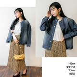 【M・LL・L・4L・3L】ラウンドカラーGジャン | JungleJalopy | 詳細画像6