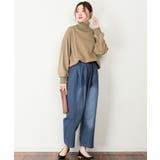 【M・LL・L・4L・3L】前バックルバルーンデニムパンツ | JungleJalopy | 詳細画像11