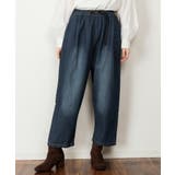 【M・LL・L・4L・3L】前バックルバルーンデニムパンツ | JungleJalopy | 詳細画像12