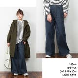 【M・LL・L・4L・3L】ウエストゴムストレッチデニムベイカーパンツ | JungleJalopy | 詳細画像3