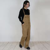 ツイルサロペットワイドパンツ レディースファッション通販 M | JungleJalopy | 詳細画像4