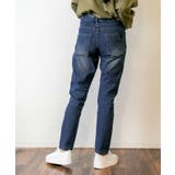 【4L・3L・LL・L・M】ヴェンテージ加工 テーパードデニムパンツ | JungleJalopy | 詳細画像14