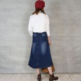 【M・L・LL・3L・4L】9.5OZストレッチデニムベイカースカート | JungleJalopy | 詳細画像6 