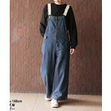 【4L・3L・LL・L・M】配色ショルダーデニムサロペットパンツ | JungleJalopy | 詳細画像6