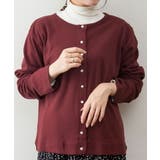 【M-L・LL-3L・4L-5L】パールボタンクルーネックカーディガン | JungleJalopy | 詳細画像7 