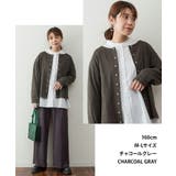 【M-L・LL-3L・4L-5L】パールボタンクルーネックカーディガン | JungleJalopy | 詳細画像9 