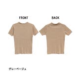 【M-L・LL-3L・4L-5L】プチハイネックハーフスリーブサマーニット | JungleJalopy | 詳細画像5 