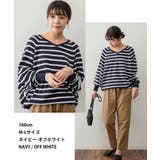【M-L・LL-3L・4L-5L】Vネックボーダードルマンニット | JungleJalopy | 詳細画像6