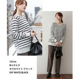 【M-L・LL-3L・4L-5L】Vネックボーダーニット | JungleJalopy | 詳細画像7 