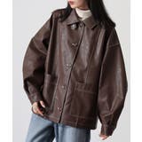 大きいサイズ レディース フェイクレザージャケット | JungleJalopy | 詳細画像2 