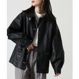 大きいサイズ レディース フェイクレザージャケット | JungleJalopy | 詳細画像9 