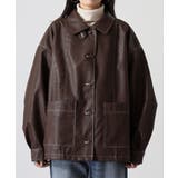 大きいサイズ レディース フェイクレザージャケット | JungleJalopy | 詳細画像16 