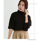 【M-L・LL-3L・4L-5L】袖ポワンリブニットトップス | JungleJalopy | 詳細画像9