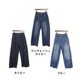 デニムワイドストレートパンツ デニム パンツ | JungleJalopy | 詳細画像19