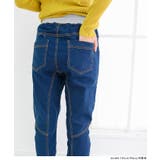 【M・L・LL・3L・4L】ウエストリブデニムサルエルパンツ | JungleJalopy | 詳細画像7
