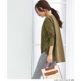 【M-L・LL-3L・4L-5L】脇タックVネック長袖カットソー | JungleJalopy | 詳細画像13