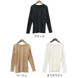 【M・L・LL・3L・4L】リブクルーネック長袖Tシャツ | JungleJalopy | 詳細画像20 