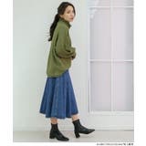 【M-L・LL-3L・4L-5L】チャンキー鹿の子編みセーター | JungleJalopy | 詳細画像12