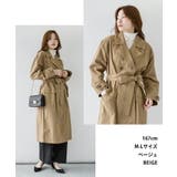 【M-L・LL-3L・4L-5L】ツイルトレンチコート | JungleJalopy | 詳細画像2