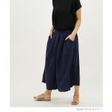 リネンフレアスカーチョ 麻レーヨン 薄手 | JungleJalopy | 詳細画像2