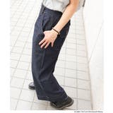 6 5ozライトオンスデニムワイドパンツ ライトオンス | JungleJalopy | 詳細画像7