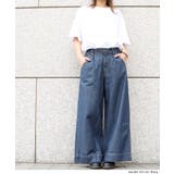6 5ozライトオンスデニムワイドパンツ ライトオンス | JungleJalopy | 詳細画像8
