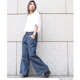 6 5ozライトオンスデニムワイドパンツ ライトオンス | JungleJalopy | 詳細画像10