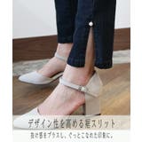【M・L・LL・3L・4L】裾パール付きウエストゴムデニムスリムパンツ | JungleJalopy | 詳細画像8