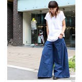 デニムバギーパンツ ゆったりだけどお洒落なワイドデニム デニム | JungleJalopy | 詳細画像10