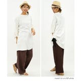 【M-L・LL-3L・4L-5L】袖口ツイストチュニック | JungleJalopy | 詳細画像18 