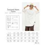 【M-L・LL-3L・4L-5L】袖口ツイストチュニック | JungleJalopy | 詳細画像20 