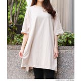 【M-L・LL-3L・4L-5L】サイドスリット チュニック ワンピース | JungleJalopy | 詳細画像3