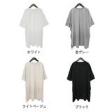 【M-L・LL-3L・4L-5L】サイドスリット チュニック ワンピース | JungleJalopy | 詳細画像19