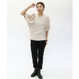 【M-L・LL-3L・4L-5L】ギャザー袖ドルマンカットソー | JungleJalopy | 詳細画像13 