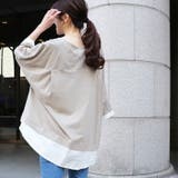 【M-L・LL-3L・4L-5L】ゆるっと異素材レイヤードTシャツ | JungleJalopy | 詳細画像5 