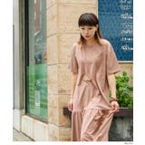 【M-L・LL-3L・4L-5L】着るだけでお洒落 裾ティアードワンピース | JungleJalopy | 詳細画像11