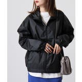 BLACK | ベーシック ブルゾン ナイロン ジャンパー ジャケット 軽量 冬 レディース | JungleJalopy